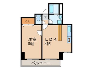 ガーデンコート新栄の物件間取画像